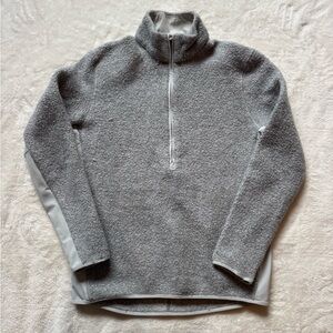lululemon athletica Men's Gray Zip-Up Sweater